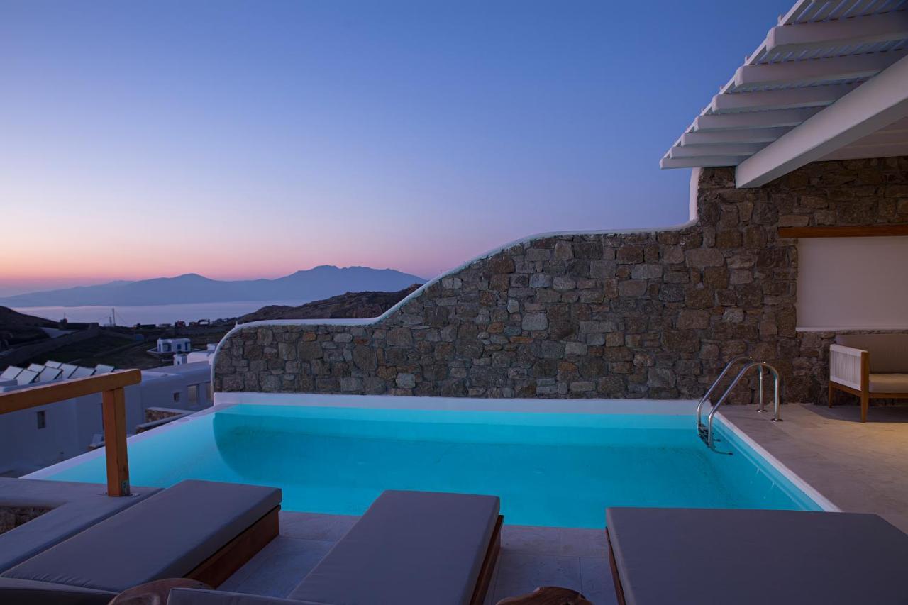 Villa Apollo-Private Pool-Amazing View Mykonos Town Exterior foto